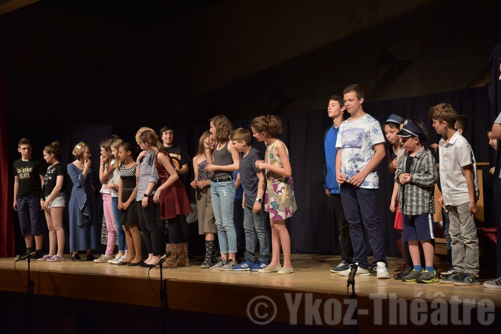 Gala des jeunes comédiens d'Ykoz le 12 Juin 2016