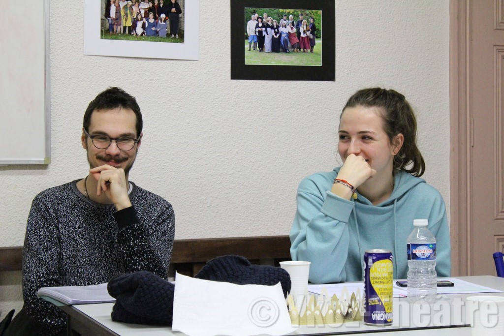 Ykoz-Théâtre : répétition pour le 14 avril 2018